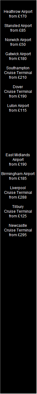 Newcastle Cruise Terminal Prices